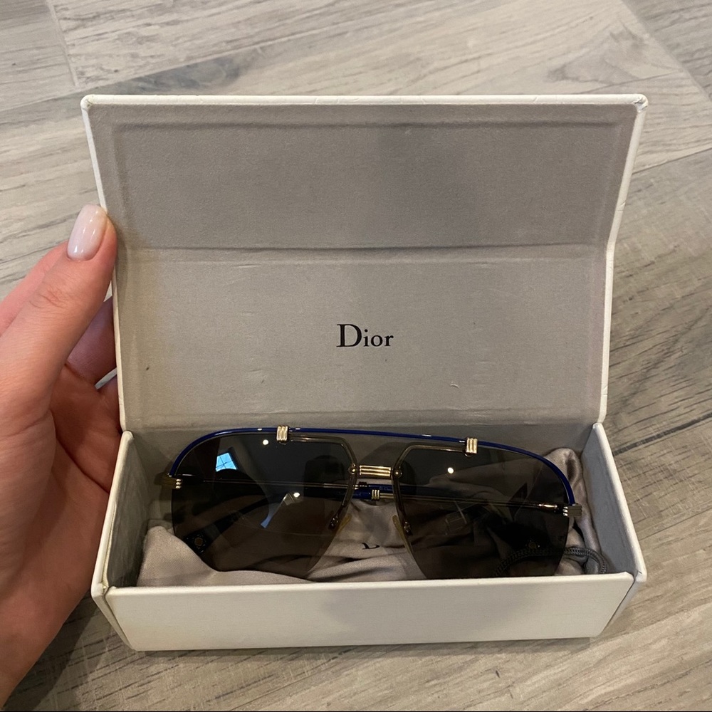 Dior Blue Aviators